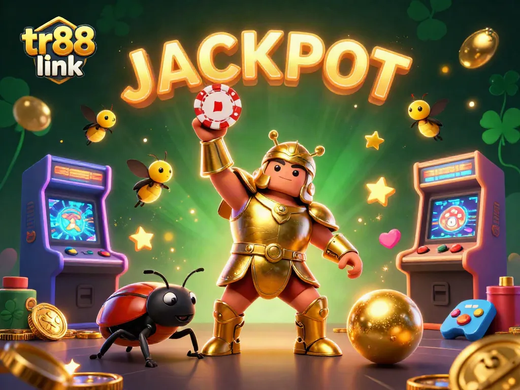 Experience the thrill at tr88 link with a vibrant scene of winning moments and excitement!