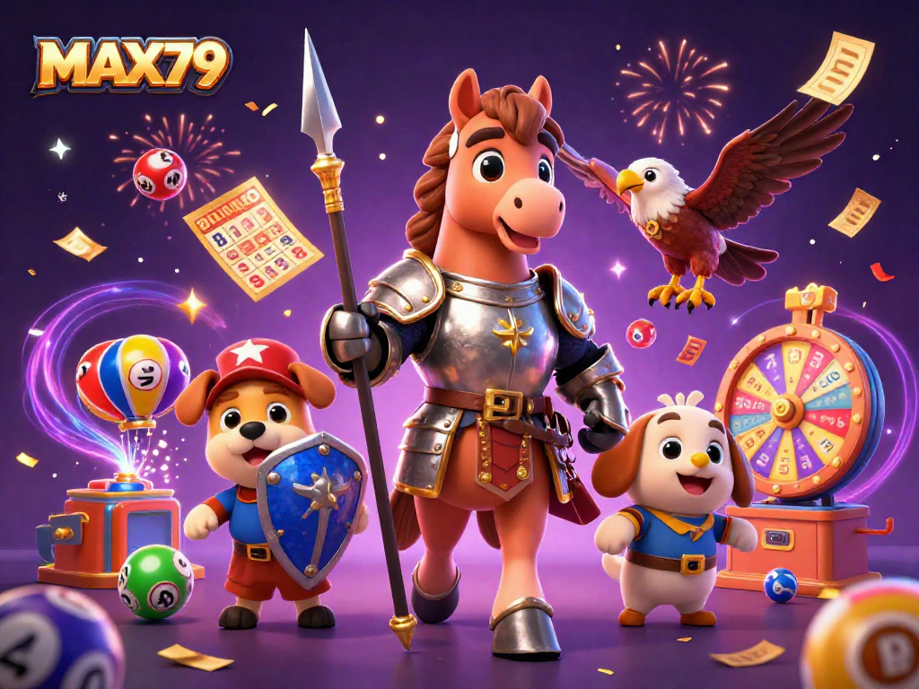 Experience the exciting games at MAX79 and win big with thrilling lottery elements.