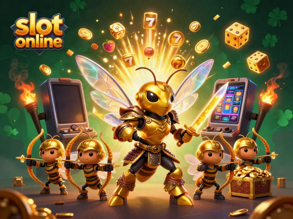 Play exciting slot online games with vibrant 3D characters and dynamic casino elements.