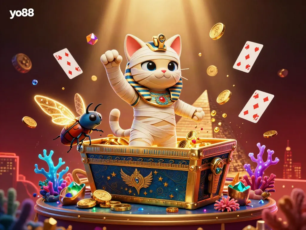 Experience the thrilling excitement of yo88 in a vibrant casino world bursting with treasures and adventure.