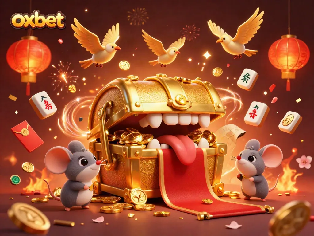 Engage in the thrilling world of oxbet casino with mouse adventurers seeking golden treasures and game excitement.
