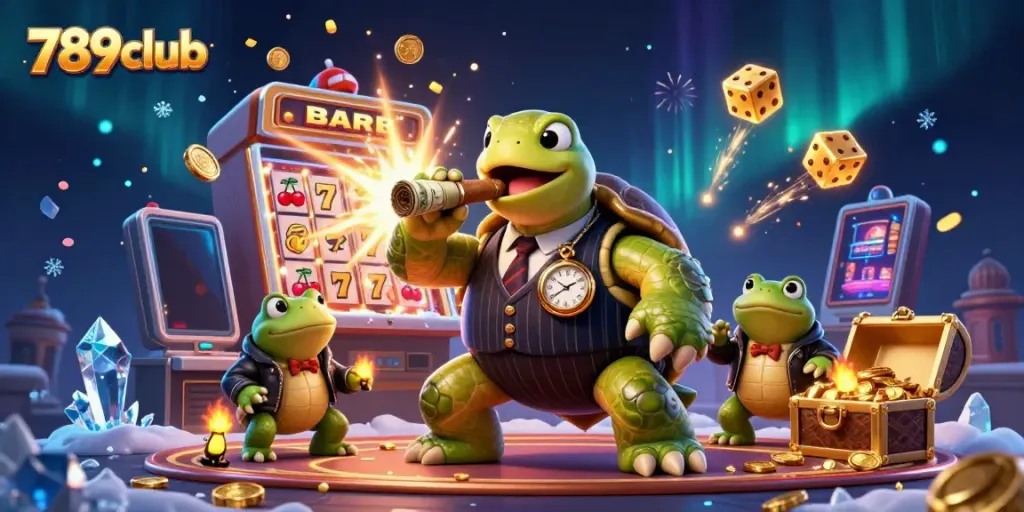 Play thrilling games at 789clubb with vibrant characters and dazzling casino elements.