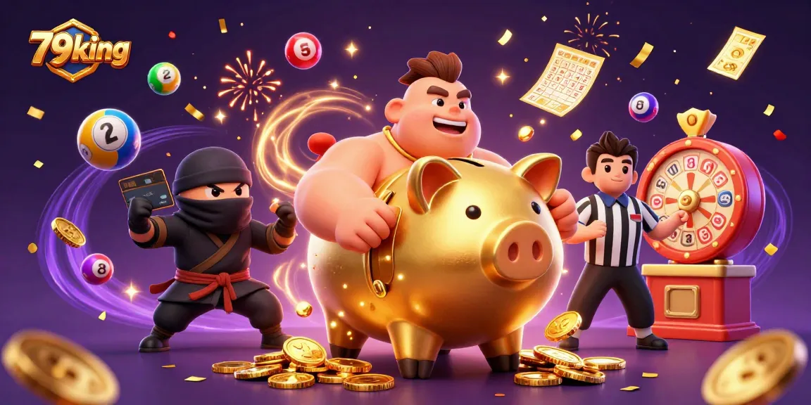 Engage with 79king's thrilling casino scene featuring cartoon characters infused with fun and action.