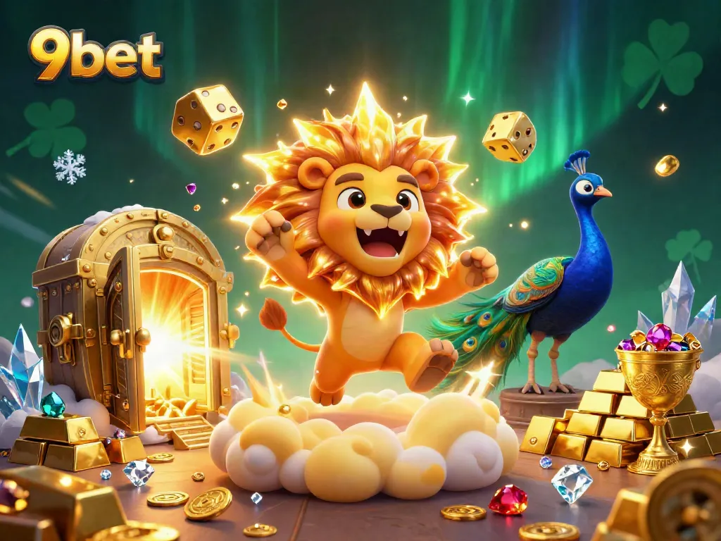 9bet launches thrilling gaming adventures with vibrant characters and dynamic casino visuals.